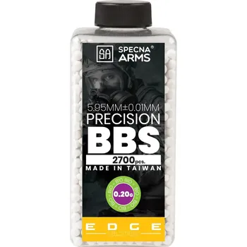 Airsoftová kulička Airsoftové kuličky Specna Arms EDGE ULTRA™ BIO 0,20g, 2700bb, láhev - bílé
