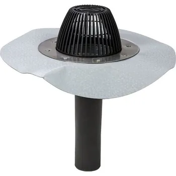 VILPE (Finsko) AM střešní vpusť PVC Barva: Světle šedá, Průměr [mm]: Ø 75