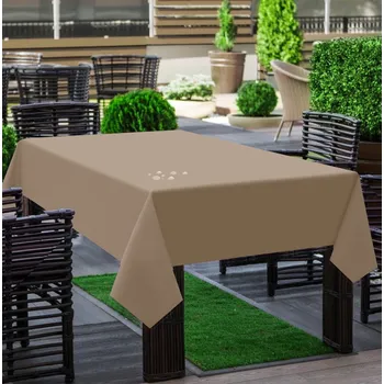 ubrus Venkovní ubrus GARDEN color 21 béžová, různé rozměry Mybesthome Rozměr: 140x240 cm