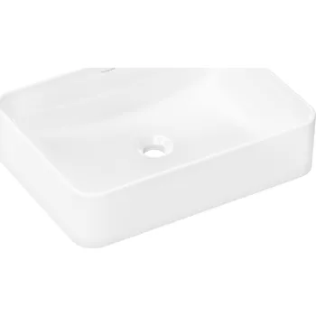 Umyvadlo Hansgrohe Xuniva Q umyvadlo 55x40 cm obdélníkový na pult bílá 61075450