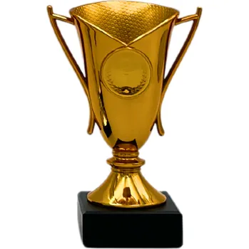 Sportovní pohár Ekonom NJE0049C Výška poháru: 13 cm, Průměr kalichu: 6 cm, Barva: Bronzová