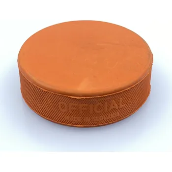 Puk Hokejový puk oranžový těžký tréninkový, oranžová InGlasCo