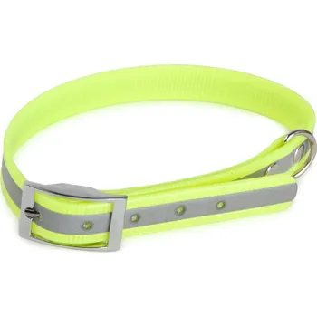 Obojek pro psa Firedog BioThane Obojek Basic REFLECT 19mm 40-48cm Barva: Žlutá
