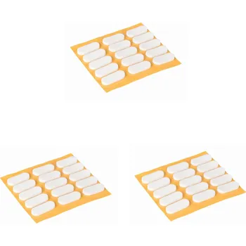 Walteco Tlumič nárazu 9x20mm, samolepicí, bílý Množství: 45 ks