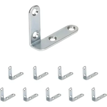 Walteco Spojovací úhelník 30x40x10mm, levý, pozinkovaný Množství: 10 ks