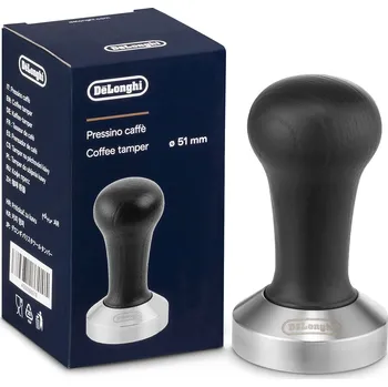 Kuchyňský spotřebič Černé pěchovadlo na kávu Delonghi