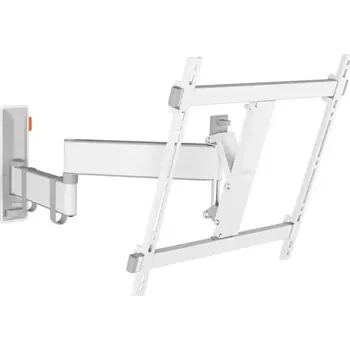TVM 3443 W - Bílý Robustní držák s kloubovým ramenem | TV 32"-65" | Nosnost 25Kg (TVM 3443 W je robustní držák s nastavitelným kloubovým ramenem pro televize, obrazovky, monitory a displeje. Je vhodný pro všechna zařízení splňující standardy VESA 100x100)