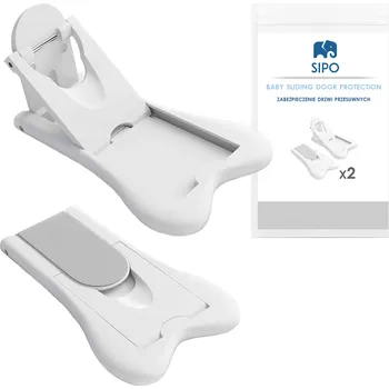 Dětský bezpečnostní prvek SIPO Bezpečnostní uzávěr posuvných dveří 2 ks