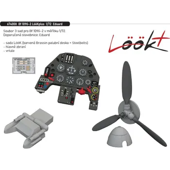 Plastikový model Eduard 1/72 Bf 109G-2 LööKplus (EDUARD)