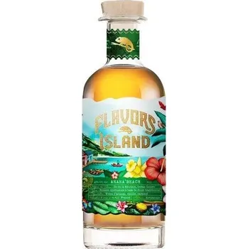 Rum Flavors Island Banana Beach 0.7l 38% (holá láhev)