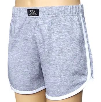 Chlapecké spodní prádlo Dětské Trenýrky Šedý Melír bílá paspule FOLTÝN Velikost: 128