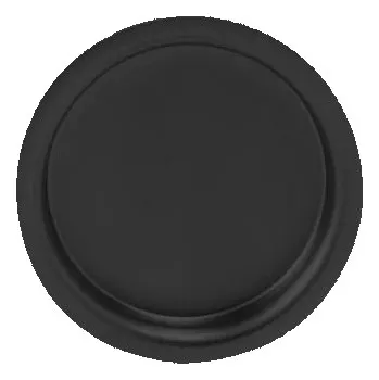 Dveřní kování ATZ mušle pro posuvné dveře bez otvoru 7503-R BS černá