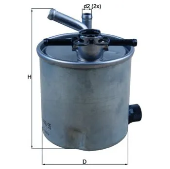 Palivový filtr palivovy filtr MAHLE KL 440/35