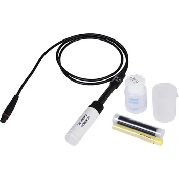 Galvanická kyslíková sonda WTW, Typ: CellOx 325, Popis: S fixním 1,5m kabelem, včetně 3 ks výměnných membránových hlavic, elektrolytu, brusné fólie a kalibrační nádobky