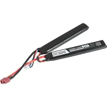 Baterie pro airsoftovou zbraň Li-Pol akumulátor Specna Arms 7,4V 2000mAh 15/30C - 2 díly, Dean-T