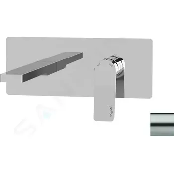 Vodovodní baterie Paffoni Tilt Umyvadlová baterie pod omítku s tělesem, nerez, TI105ST