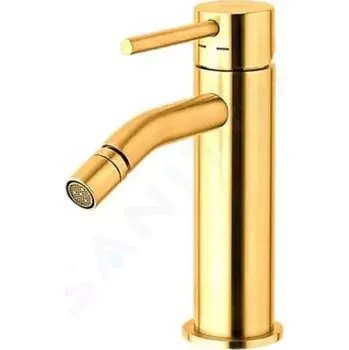 Paffoni Light Bidetová baterie, kartáčovaná zlatá, LIG131HGSP