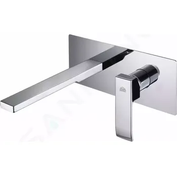 Vodovodní baterie Paffoni Level Umyvadlová baterie pod omítku s tělesem, chrom, LES106CR