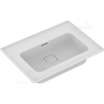 Umyvadlo Ideal Standard Strada II Nábytkové umyvadlo 64x46 cm, bez otvoru pro baterii, s Ideal Plus, bílá, T3633MA