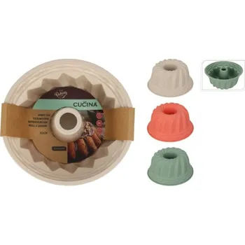 Forma na pečení EXCELLENT HOUSEWARE Forma na bábovku silikonová 24 x 11 cm béžová KO-170487750bezo