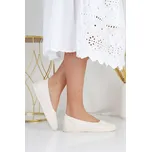 Cathay moda Béžové třpytivé baleríny 3902-5BE Velikost: 40