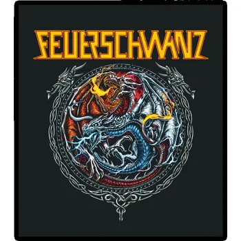Nášivka nášivka na záda, zádovka Feuerschwanz - logo