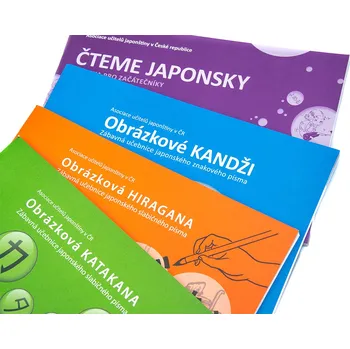 Česko-japonská společnost Set učebnic japonského jazyka