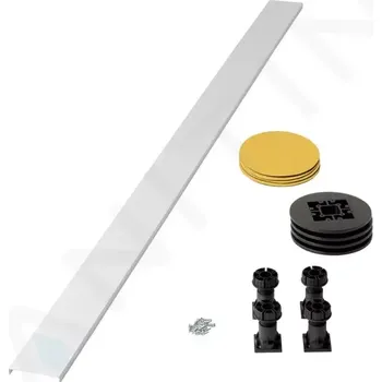 Sifon Ideal Standard Simplicity Stone Extense k nohám a panelu pro vaničku šířky 1200 mm, bílá, L631201