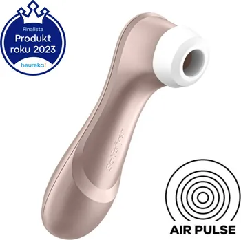 Vibrátor Stimulátor klitorisu SATISFYER PRO 2 GENERATION 2 zlatý - s kupónem KUP15 cena 535 Kč + extra diskrétní expedice