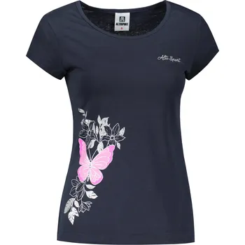 Dámské tričko Dámské triko ALTISPORT CARRYOVER ALW137122 NÁMOŘNÍ MODRÁ M