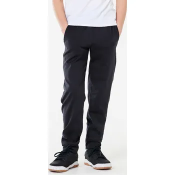 DOMYOS Dětské fitness tepláky 7 LET ČERNÁ