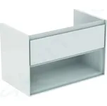 Ideal Standard Connect Air Skříňka pod umyvadlo, 80x44x52 cm, lesklá bílá/bílá mat, E0827B2