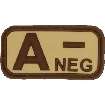 Nášivka 3D nášivka A NEG - pouštní, Jackets to go