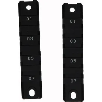 Taktické RIS lišty - 2ks, SRC