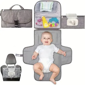 Přebalovací podložka Multifunkční přebalovací podložka pro miminka - cestovní, skládací