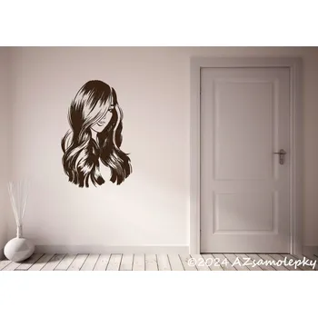 Samolepící dekorace Samolepky na zeď - Dívka II - L (65 x 100 cm)