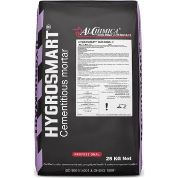 Stavební pojivo ALCHIMICA SA HYGROSMART®-BUILDING-F Barva: Šedá, Hmotnost: 25 kg