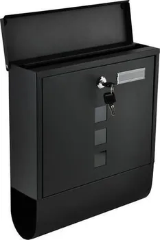 Poštovní schránka Poštovní kovová schránka HD0432 černá