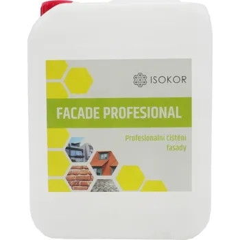 Profesionální mycí prostředek Isokor Facade Professional - Čistič fasád proti dlouhodobému znečištění 5000ml