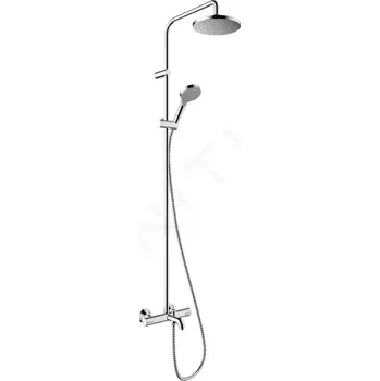 Hansgrohe Vernis Blend Sprchový set Showerpipe 200 s vanovým termostatem, EcoSmart, chrom, 26079000