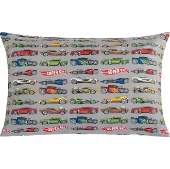 Dekorativní polštářek Bellatex Povláček bavlna 40x60cm na zip Formule šedá