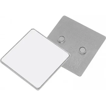 Dekorativní magnet Magnet čtverec kovový 5,5 x 5,5 cm sublimace termotransfer