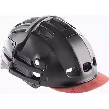 Cyklistická přilba Kšilt skládací helmy Overade barva Červená