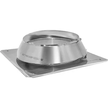 Kouřovod Komínový střešní přechod + protidešťová manžeta, ø 150mm, IZOL 30