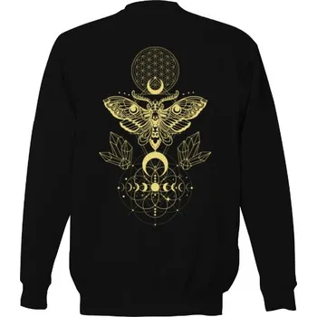 Pánská mikina Mikina bez kapuce Unisex s potiskem BOHO květina života pánské