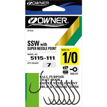 Rybářský háček Owner Háčky 5115 10ks, 8