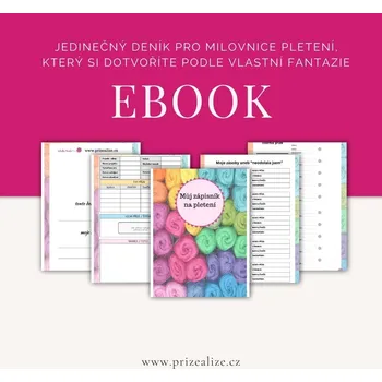 Zápisník Zápisník na pletení - PDF elektronická forma