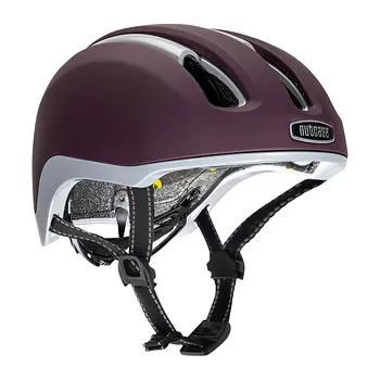 Cyklistická přilba Helma Nutcase Vio Adventure Mips, Bahous Plum velikost helmy L/XL