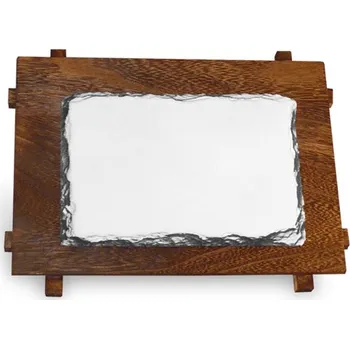 Žulový fotokámen na dřevěném podkladu 110 x 160 mm sublimace termotransfer