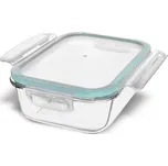 ORION Skleněná dóza s plastovým víčkem 1,5 l, 22 x 16,5 x v. 7,5 cm